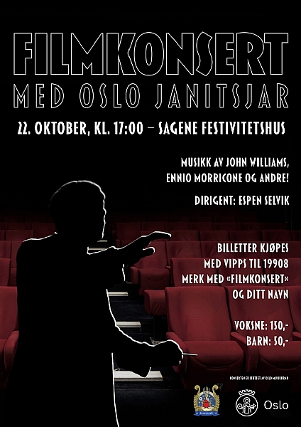 Filmkonsert 22 oktober 2022